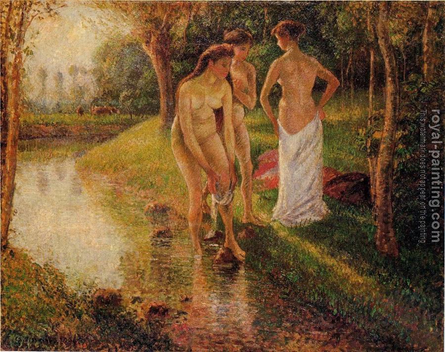 Camille Pissarro : Bathers II